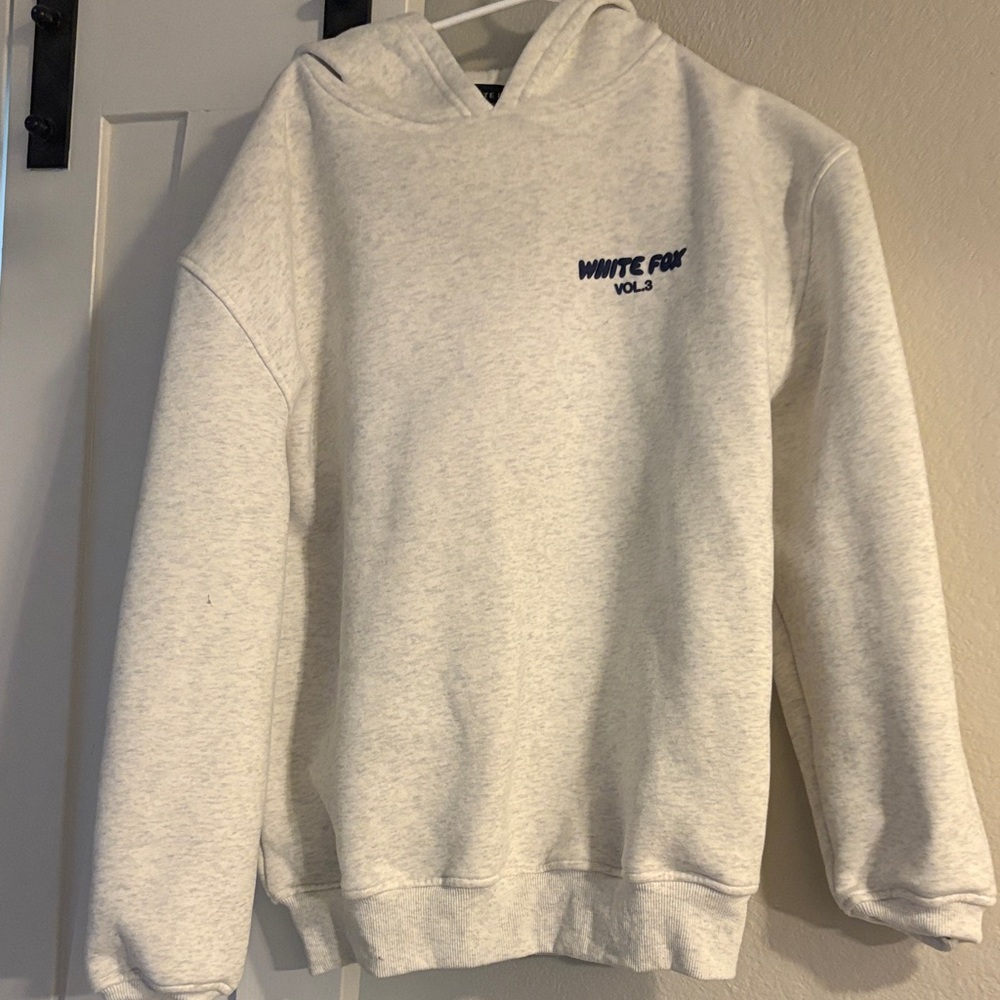 White/Grey White Fox Hoodie